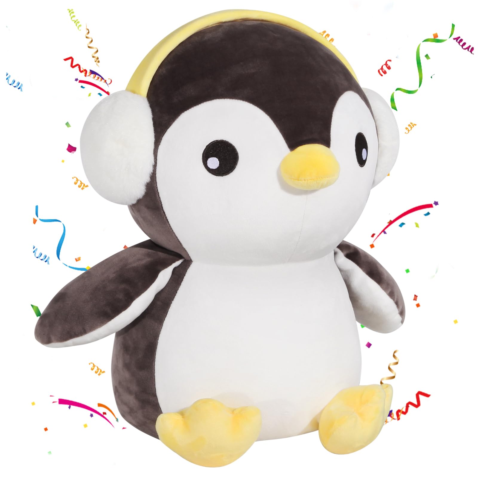 Mmguai 16 ' Cute Big Penguin Plush Soft Body Pillow Plushies, Large Penguin Stuffed Animals Toy Room Decor, Gift For Girls And